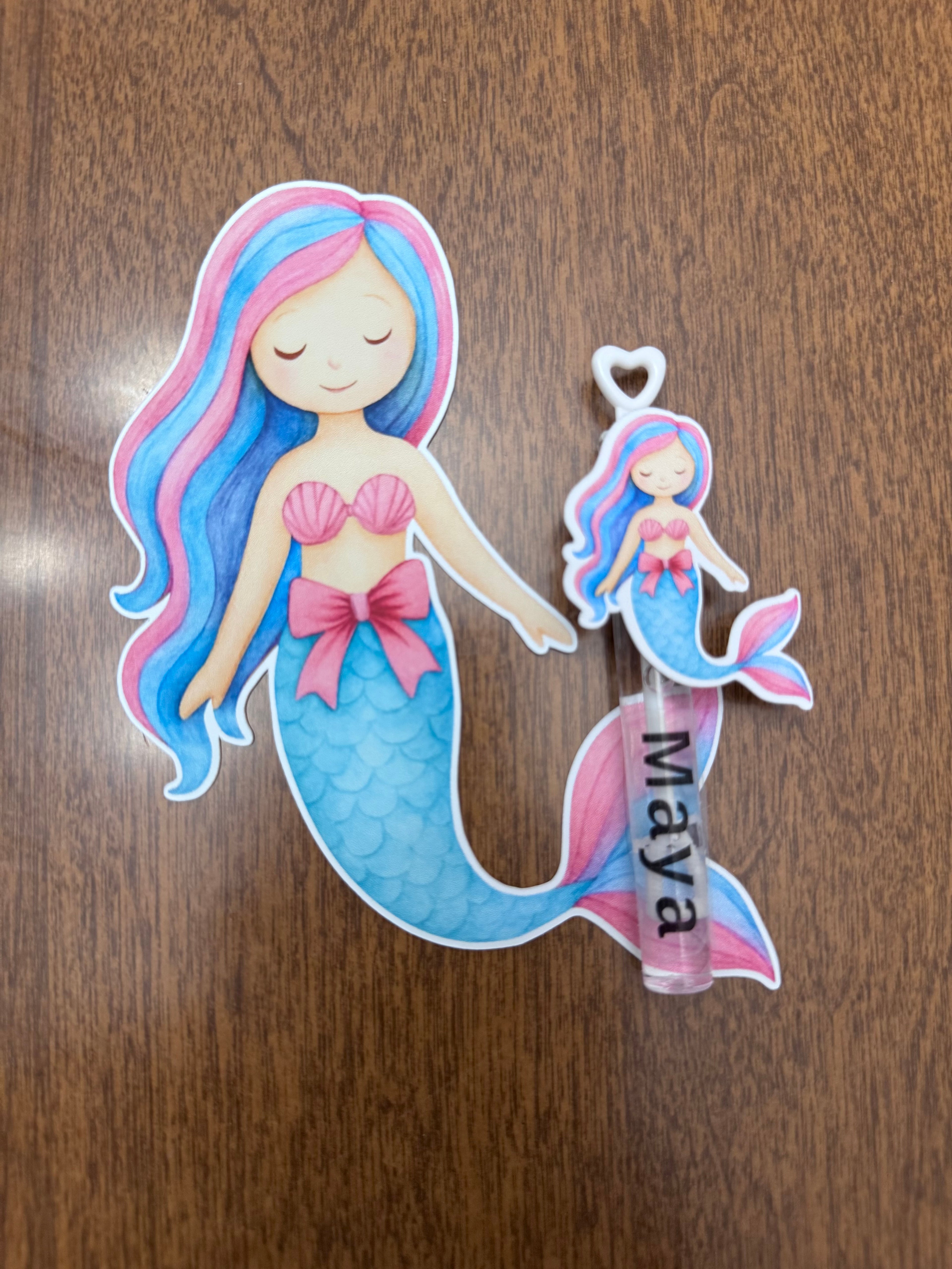 Personalized Mermaid Baby Shower Favors - Custom Under the Sea Birthday Spray Bottle Gift