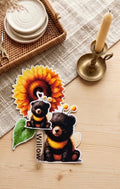 Personalized Bee and Bear Baby Shower Favors with Custom Spray Bottle