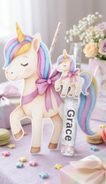 Personalized Unicorn Baby Shower Favors - Custom Magical Birthday Spray Bottle Gift
