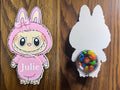 Personalized Bunny Candy Holder – Custom Name Gift Card