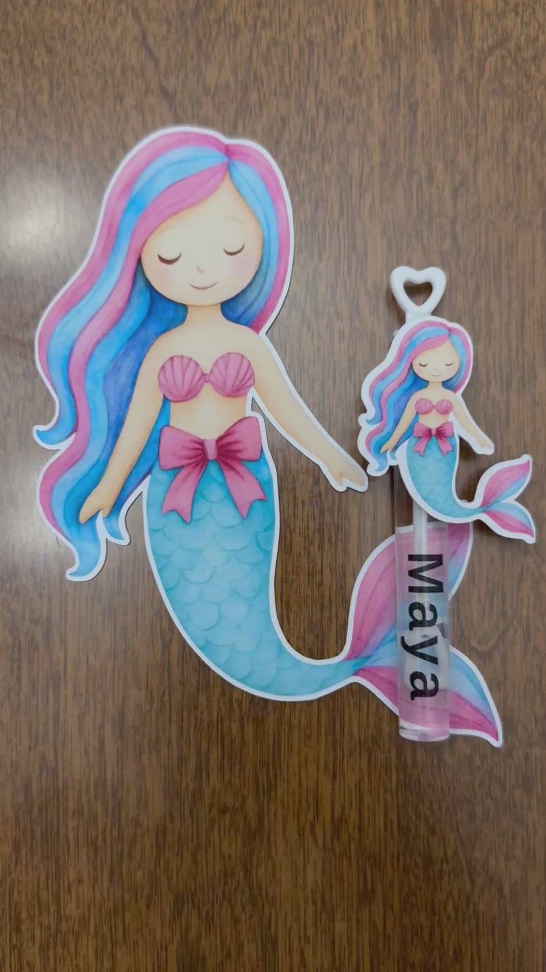 Personalized Mermaid Baby Shower Favors - Custom Under the Sea Birthday Spray Bottle Gift